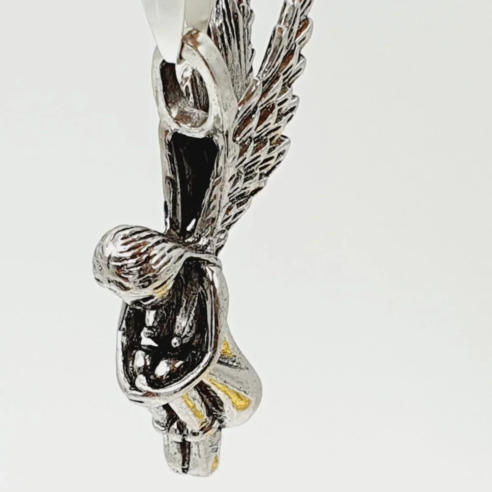 Saint Girl Angel Necklace for Men/Women, BL55590020